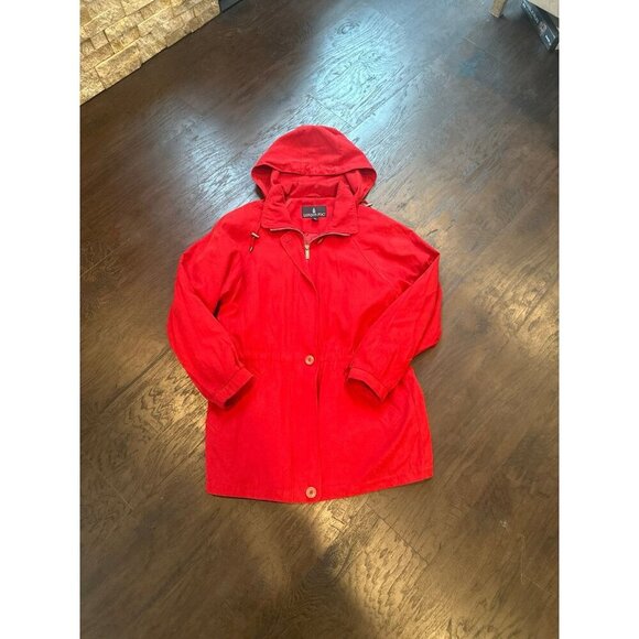 London fog red‎ jacket gb4 - Picture 1 of 3